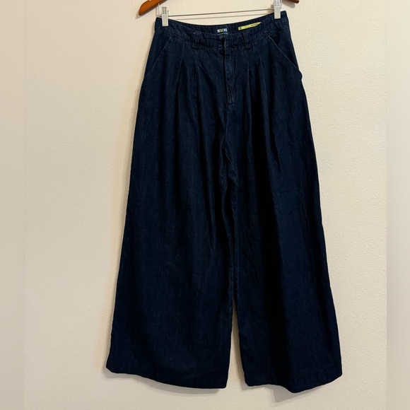 Maeve✖️Anthropologie Women’s Dark Wash Wide Leg Pants...